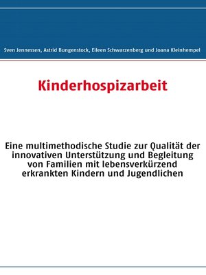 cover image of Kinderhospizarbeit